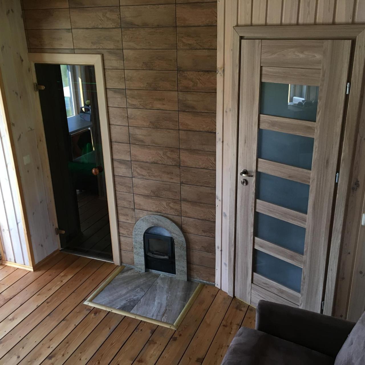 Sveciu Namelis - Pirtis Villa Vydmantai Bagian luar foto